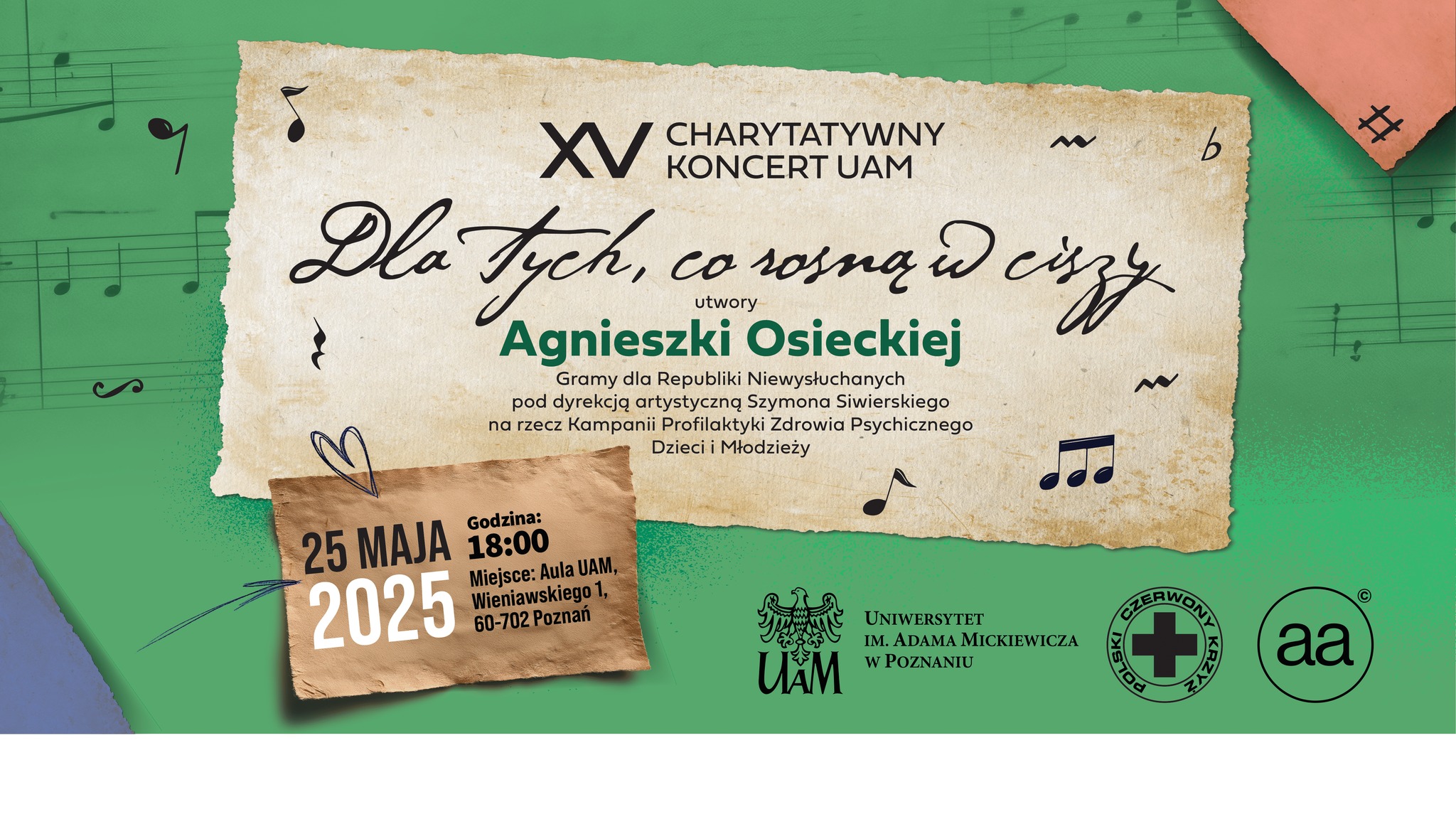 Zaproszenie na koncert charytatywny